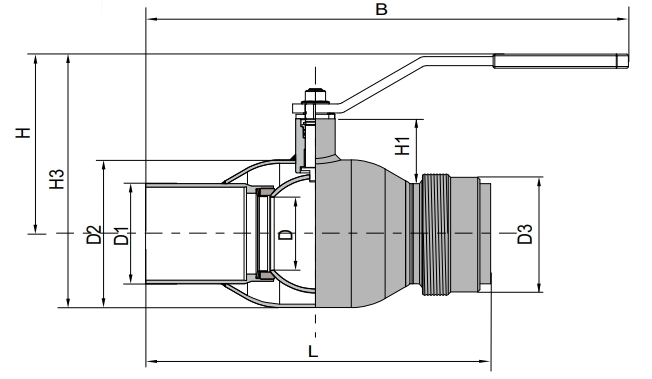 NAVAL DN65 PN25 286490 Краны