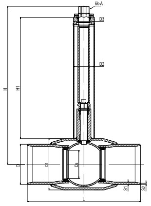 NAVAL DN400 PN16 284619 Краны #1